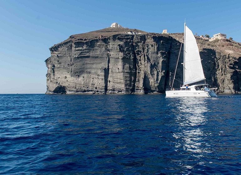 Caldera Yachting in Santorini  Island
